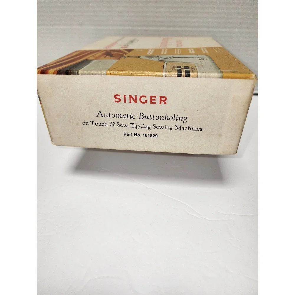 vintage Singer Automatic Buttonholing attachment (Model 161829) for‎ Touch & Sew